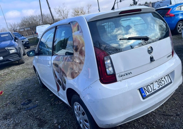 Skoda Citigo cena 9900 przebieg: 142000, rok produkcji 2018 z Warszawa małe 529